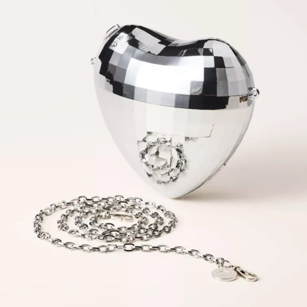 Kate Spade X Target Disco Ball Heart Crossbody Bag - NWT - Picture 4 of 5